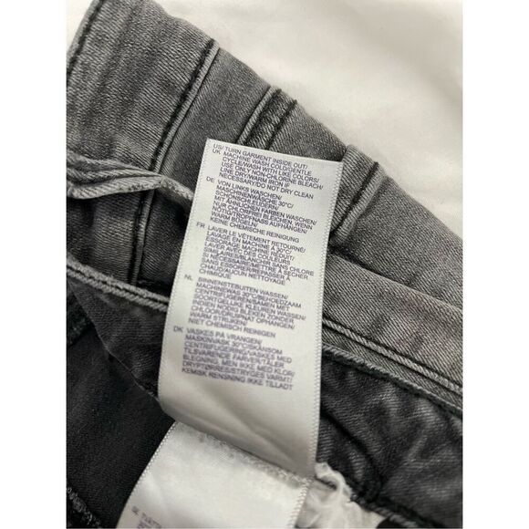 NYDJ Women's Lift X Tuck High Rise Ami Ankle Skinny Jeans Dark Gray Size 12 - Picture 6 of 13